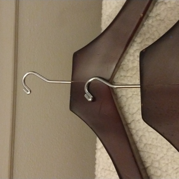2 Wood Suit Hangers/8 Pants Hangers/1 Cedar Tie Rack - All for 1 Price - Picture 5 of 5